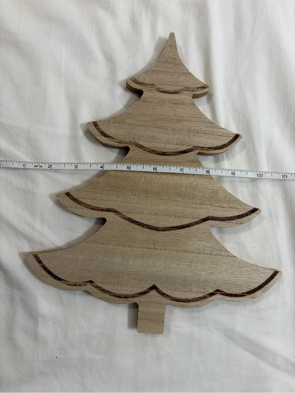 Paint Your Own Wooden Christmas Tree Wall Décor 11 Inch DIY Craft
